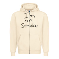 Sandshell handwritten i'm on smoko hot australian lingo the chats Zipper Hoodie - lanVoArt