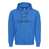 True Royal handwritten i'm on smoko hot australian lingo the chats Zipper Hoodie - lanVoArt