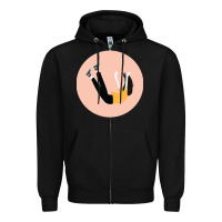 Black half alive the fall Zipper Hoodie - lanVoArt