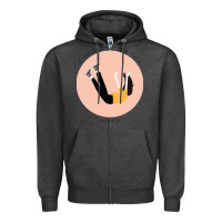 Charcoal Heather half alive the fall Zipper Hoodie - lanVoArt