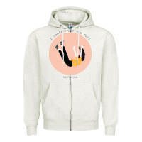 Oatmeal Heather half alive the fall Zipper Hoodie - lanVoArt