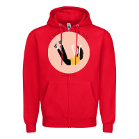 Red half alive the fall Zipper Hoodie - lanVoArt
