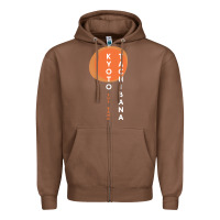 Chestnut kyoto tachibana Zipper Hoodie - lanVoArt