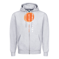 Heather Grey kyoto tachibana Zipper Hoodie - lanVoArt