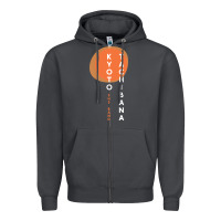 Smoke kyoto tachibana Zipper Hoodie - lanVoArt