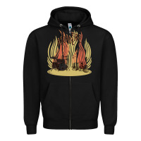 Black the arcade fire Zipper Hoodie - lanVoArt