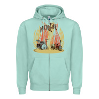 Seafoam the arcade fire Zipper Hoodie - lanVoArt