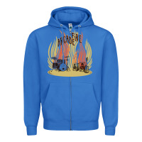 True Royal the arcade fire Zipper Hoodie - lanVoArt