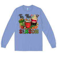 Colony Blue tis the season Long Sleeve Tee - CowGirlArtShop