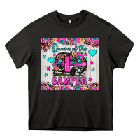 Asphalt queen of the camper Heavy Core Tee - JahusDesignShop
