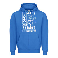 True Royal melt banana Zipper Hoodie - lanVoArt