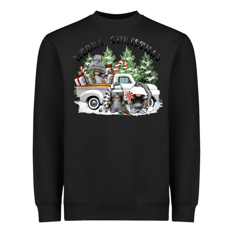 Merry Christmas Gnomies Heavyweight Sweatshirt by FaDigitalArtStudio | Teevron