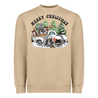Mushroom merry christmas gnomies Heavyweight Sweatshirt - FaDigitalArtStudio