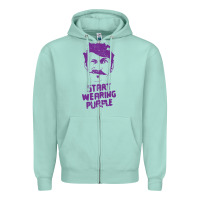 Seafoam gogol bordello start wearing purple Zipper Hoodie - lanVoArt
