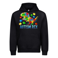 Black autism rex Urban Hoodie - BarkalooDesign