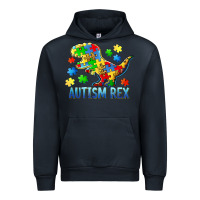 Navy autism rex Urban Hoodie - BarkalooDesign