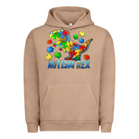 Pigment Burro autism rex Urban Hoodie - BarkalooDesign