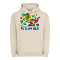 Pigment French Oak autism rex Urban Hoodie - BarkalooDesign