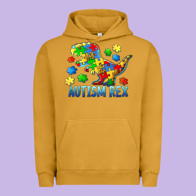Autism Rex Urban Hoodie Designed By Barkaloodesign