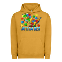 Pigment Peanut Butter autism rex Urban Hoodie - BarkalooDesign