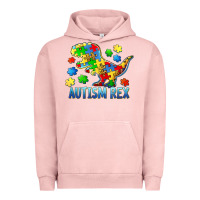 Pigment Salmon autism rex Urban Hoodie - BarkalooDesign