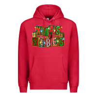 Cardinal Christmas xmas vibes Premium Hoodie - FaDigitalArtStudio