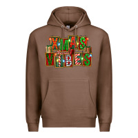Chestnut Christmas xmas vibes Premium Hoodie - FaDigitalArtStudio