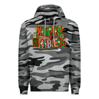 Slate Camo Christmas xmas vibes Premium Hoodie - FaDigitalArtStudio