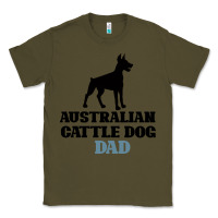 Army Green Australian Cattle Dog Classic Tee - Bettercallsaul