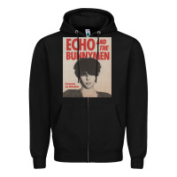 Black echo and the bunnymen Zipper Hoodie - lanVoArt