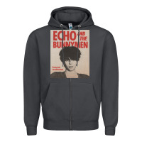 Smoke echo and the bunnymen Zipper Hoodie - lanVoArt