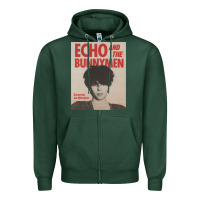 Sports Green echo and the bunnymen Zipper Hoodie - lanVoArt
