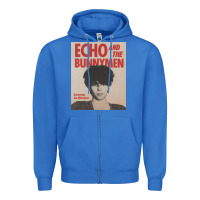 True Royal echo and the bunnymen Zipper Hoodie - lanVoArt