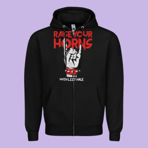 More Then Awesome Lzzy Hale Halestorm Look Amazing Days Zipper Hoodie Designed By Lanvoart
