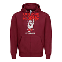 Burgundy more then awesome lzzy hale halestorm look amazing days Zipper Hoodie - lanVoArt
