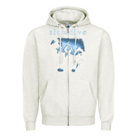 Oatmeal Heather slowdive souvlaki Zipper Hoodie - lanVoArt