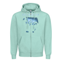 Seafoam slowdive souvlaki Zipper Hoodie - lanVoArt