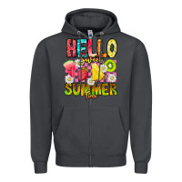 Smoke Hello Sweet Summer Time Zipper Hoodie - CowhideDigitalArt