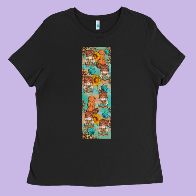 Fall Gnomes Pen Wrap 2 Ladies Tee Designed By Artiststas