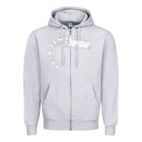 Heather Grey yo tengo la Zipper Hoodie - lanVoArt