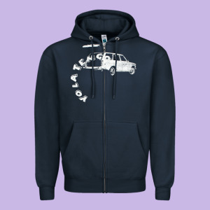 Yo Tengo La Zipper Hoodie Designed By Lanvoart