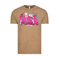Vintage Coffee breast cancer msa medical support assistant Vintage Tee - texasbilliewilder