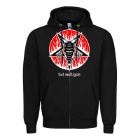 Black very amazing   hot mulligan Zipper Hoodie - lanVoArt