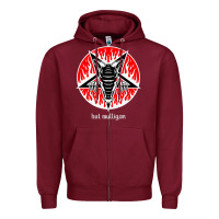Burgundy very amazing   hot mulligan Zipper Hoodie - lanVoArt