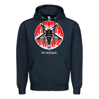 Navy very amazing   hot mulligan Zipper Hoodie - lanVoArt