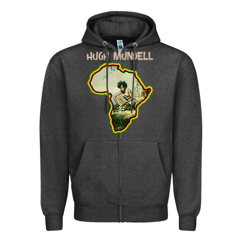 Hugh Mundell 'africa Must Be Free By 1983' Zipper Hoodie by lanVoArt | Teevron