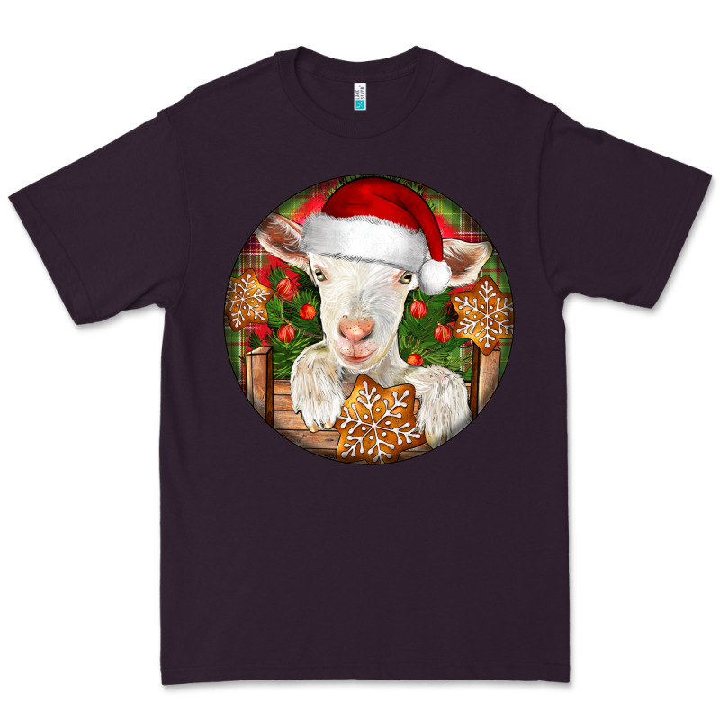 Baby Cashmere Goat Christmas Premium Tee by LillyAllenDesigns | Teevron
