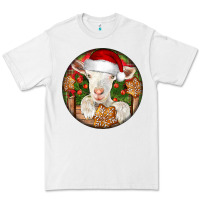 White Baby Cashmere Goat Christmas Premium Tee - LillyAllenDesigns