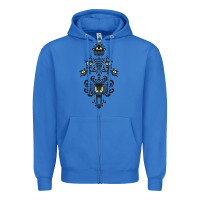 True Royal haunted mansion wallpaper Zipper Hoodie - lanVoArt