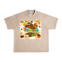 French Oak fall teacher pumpkin Urban Heavy Tee - TumblerDesignByShophia